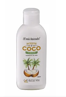 Aceite de Coco Virgen x 125 ml (God Bless You)