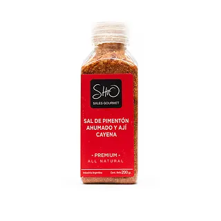 Sal de Pimenton Ahumado y Aji Cayena (Shio)