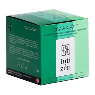 Te Tres Mentas x 15 u x 30 gr (Intizen)