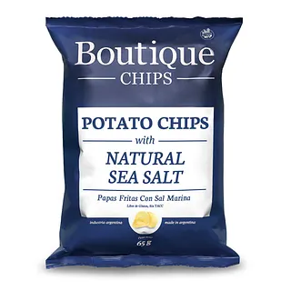 Chips de Papas Natural Sea Salt x 65 gr (Boutique)