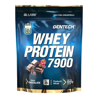 Proteina Whey 7900 Sabor Chocolate x 1000 gr (Gentech)