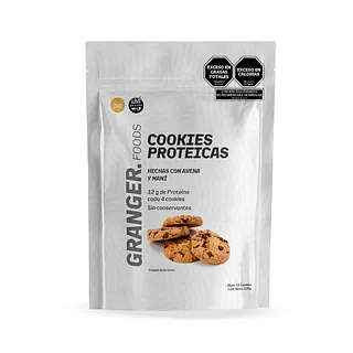 Granger Cookies Proteicas con Avena y Mani x 220 gr (Granger)