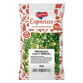 Provenzal Sin TACC Sobre x 50 gr Pack x 25 u (Dicomere)