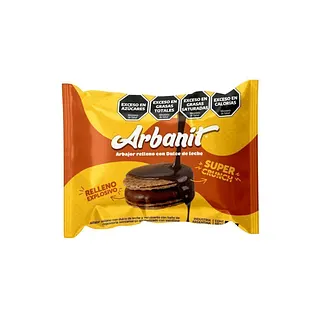 Alfajor Relleno de Avellanas x 6 u (Arbanit)