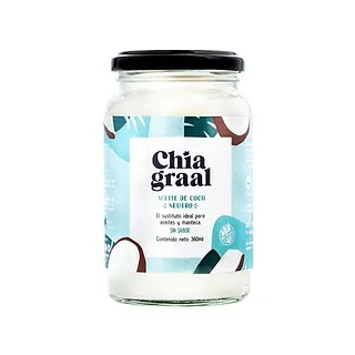 Aceite de Coco Neutro x 360 ml (Chia Graal)