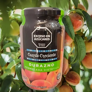 Mermelada Diet Durazno x 400 gr (Cuarto Creciente)