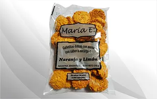 Galletitas de Naranja y Limon x 215 gr (Maria E)