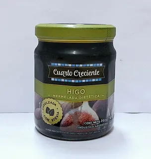 Mermelada con Stevia Higo x 280 gr (Cuarto Creciente)