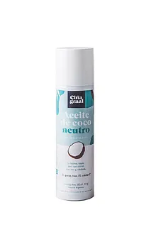 Aceite de Coco Neutro en Aerosol x 150 gr (Chia Graal)
