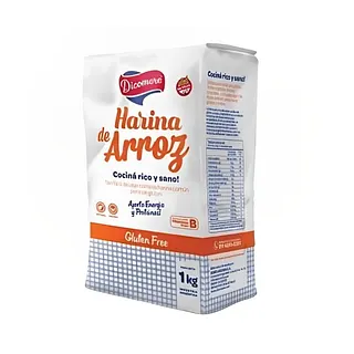 Harina de Arroz x 1 kg Sin Tacc x 6 u (Dicomere)