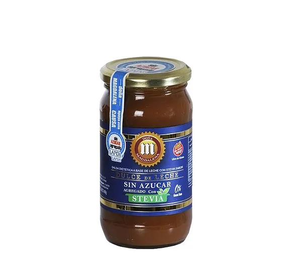 Dulce de Leche sin Azucar Stevia x 400 gr Azul (Dona Magdalena)