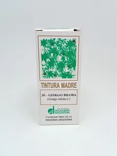 Tintura Madre N36 - Ginkgo Biloba - x 60 ml (Drogueria Argentina)