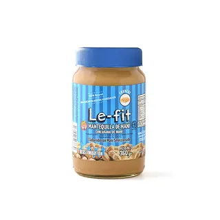 Mantequilla de Mani Le-Fit Crunchy x 360 gr (Le-Fit)
