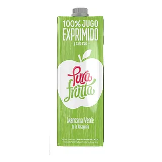 Jugo 100% Exprimido de Manzana Verde x 1 lt x 8 u (Pura Frutta)