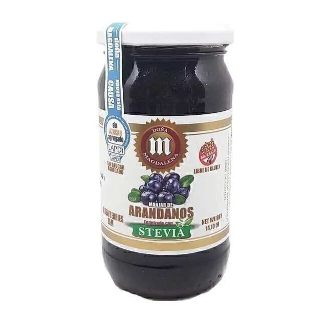 Mermelada con Stevia Arandanos x 400 gr (Dona Magdalena)
