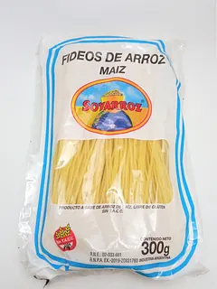 Fideos SoyArroz Sin Tacc Maiz x 300 gr (Soyarroz)