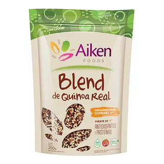 Semillas de Quinoa Tricolor Blend x 250 gr Envase Doypack (Aiken)
