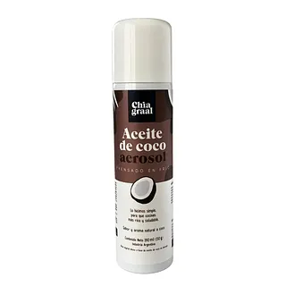Aceite de Coco Virgen en Aerosol Chia Graal x 190 ml (Chia Graal)