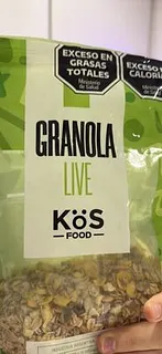 Granola Live x 1 kg (Kos)