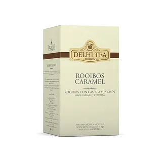 Delhi Tea Rooibos Caramel x 20 u (Delhi Tea)