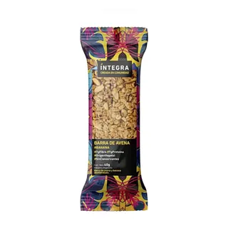 Barritas de Banana y Nuez x 41 gr x 10 u (Integra)