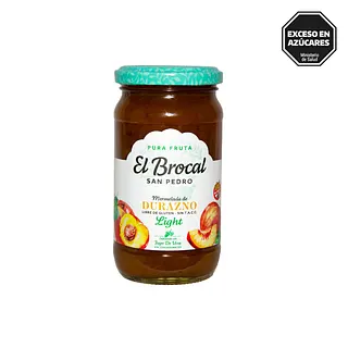 Mermelada Light Durazno x 400 gr (El Brocal)