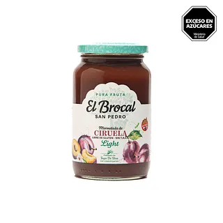 Mermelada Light Ciruela x 400 gr (El Brocal)